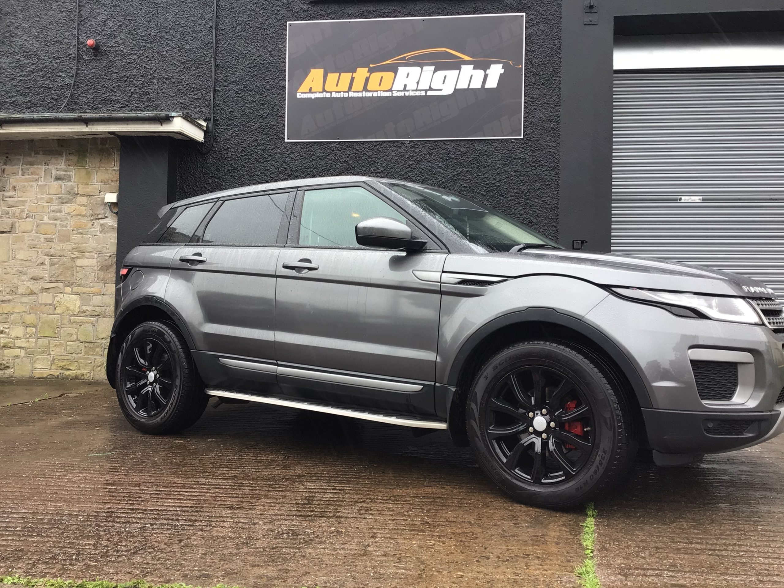 Range Rover Evoque — Alloy Wheel Refurbishment — completed by AutoRight body shop, Cork