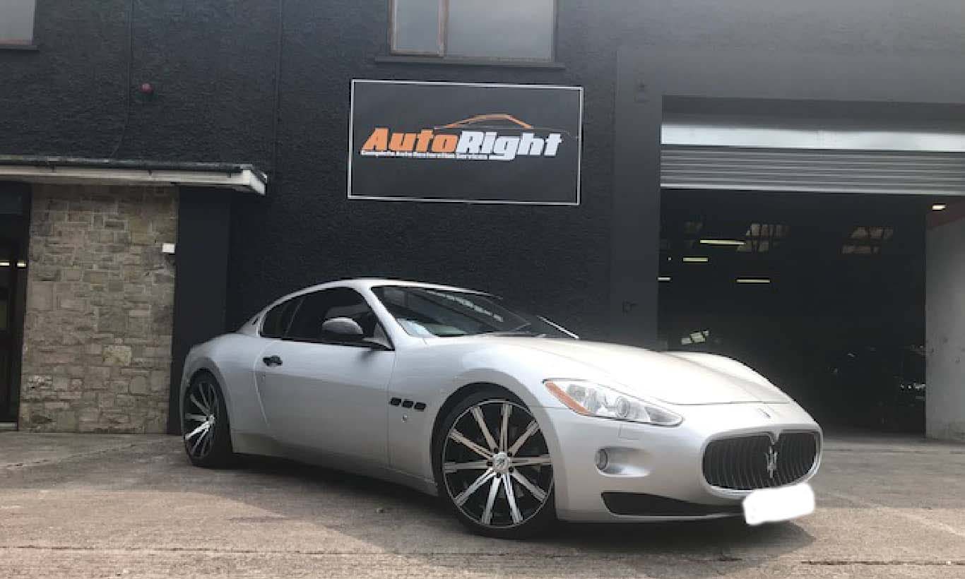Maserati Wheel Refurb — AutoRight workshop, Monahan Road, Cork