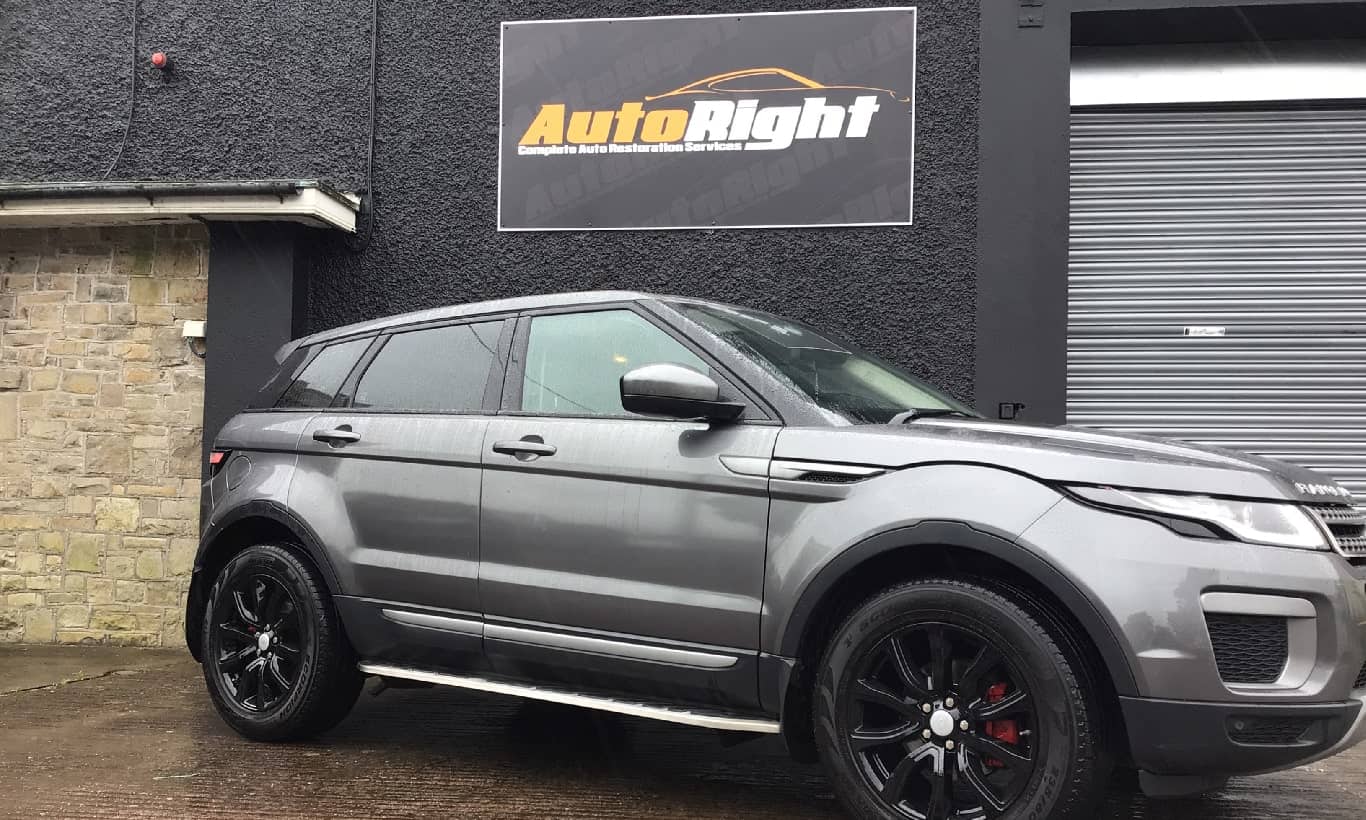 Range Rover Evoke Wheel Refurb — AutoRight workshop, Monahan Road, Cork