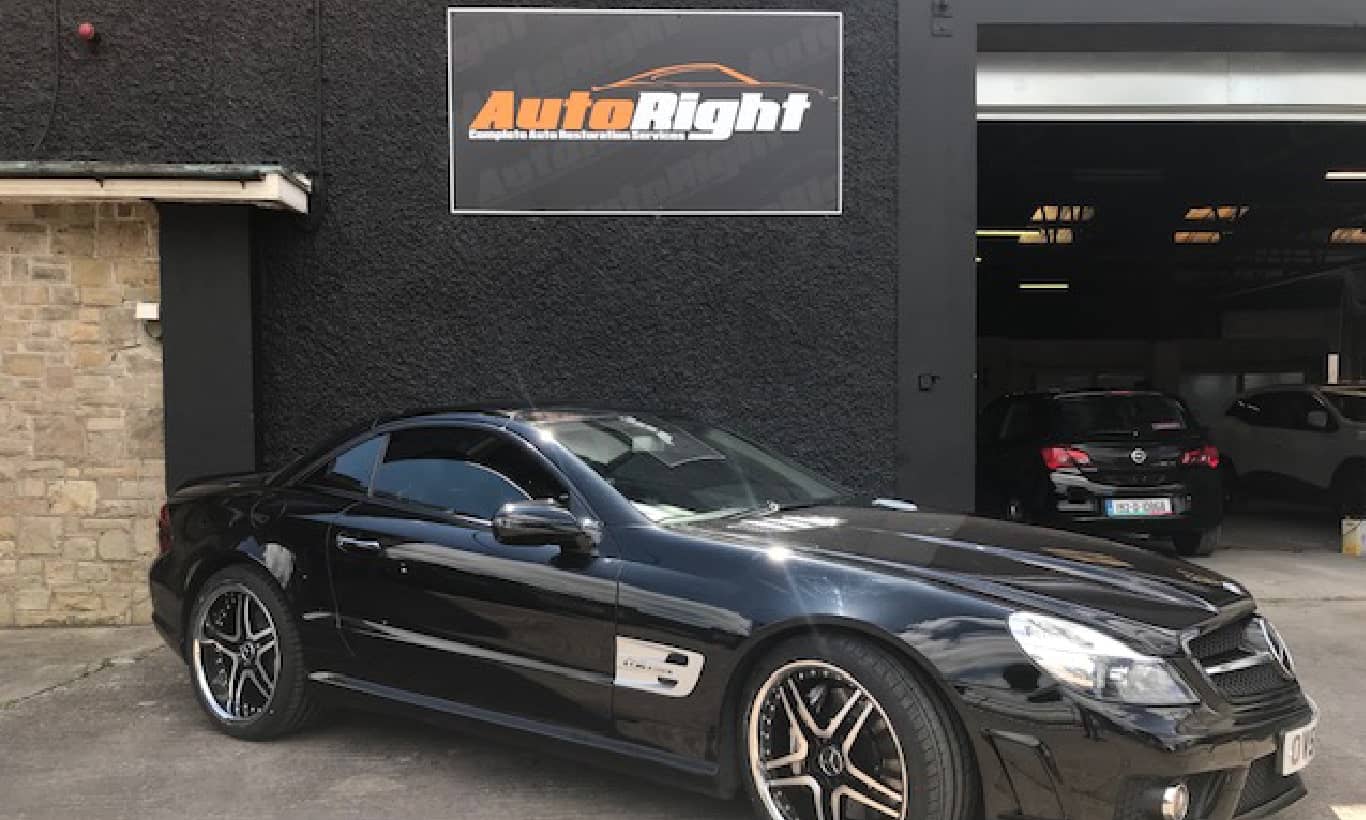 Mercedes Paint Correction & Wheel Refurb — AutoRight workshop, Monahan Road, Cork