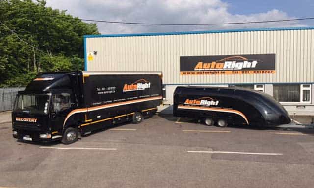 Delivery Vehicles — AutoRight workshop, Monahan Road, Cork