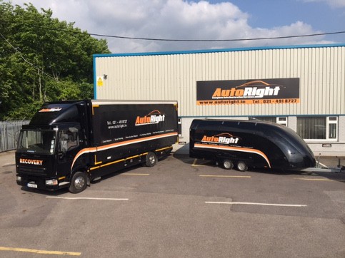 AutoRight crash repair centre in Cork