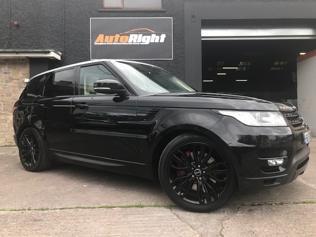 Range Rover Sport — Alloy Wheel Refurbishment — completed by AutoRight body shop, Cork